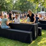Bierzeltgarnitur - Hussen mieten – Ansicht 2